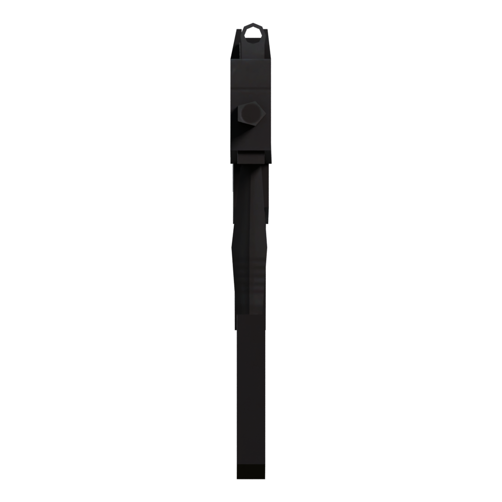 Left view of the HK Ump 45 3D model