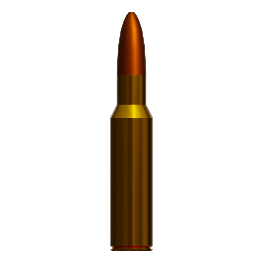 Back view of the Bullet 3D model