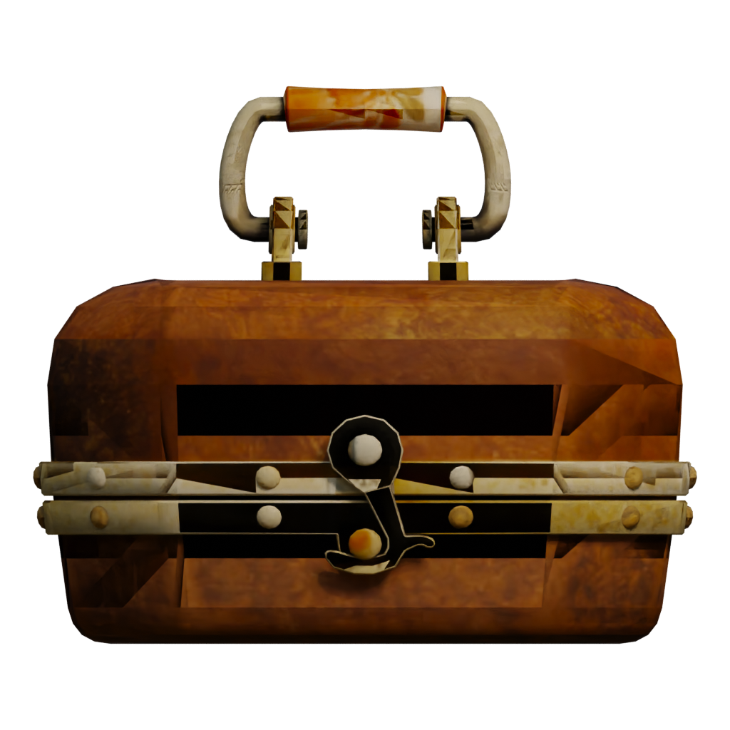 Front view of the Coffer Fairy 1 3D model
