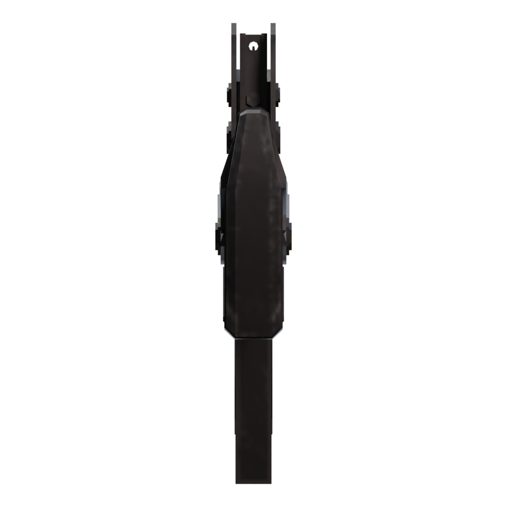 Right view of the FAMAS F1 3D model