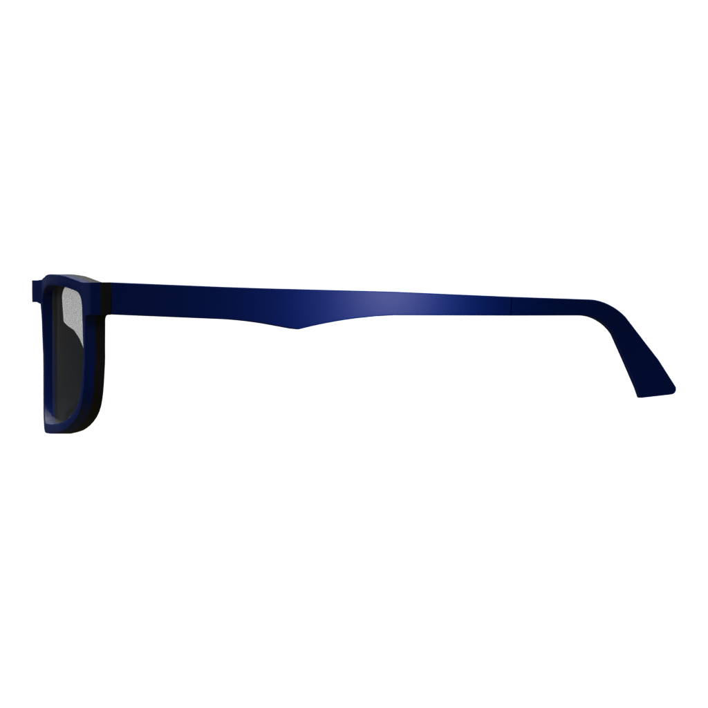 Left view of the Jozaee Sunglasses 3D model