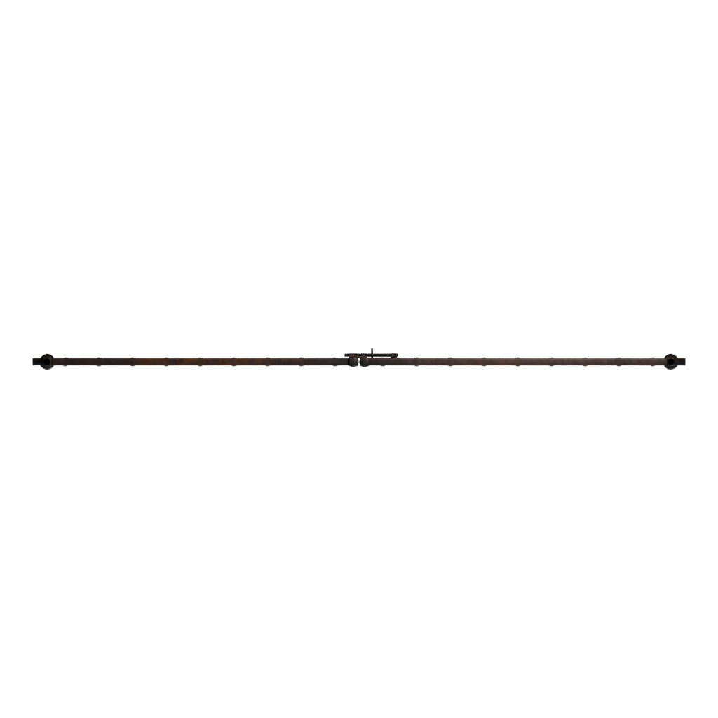 Bottom view of the Large Iron Gate 3D model