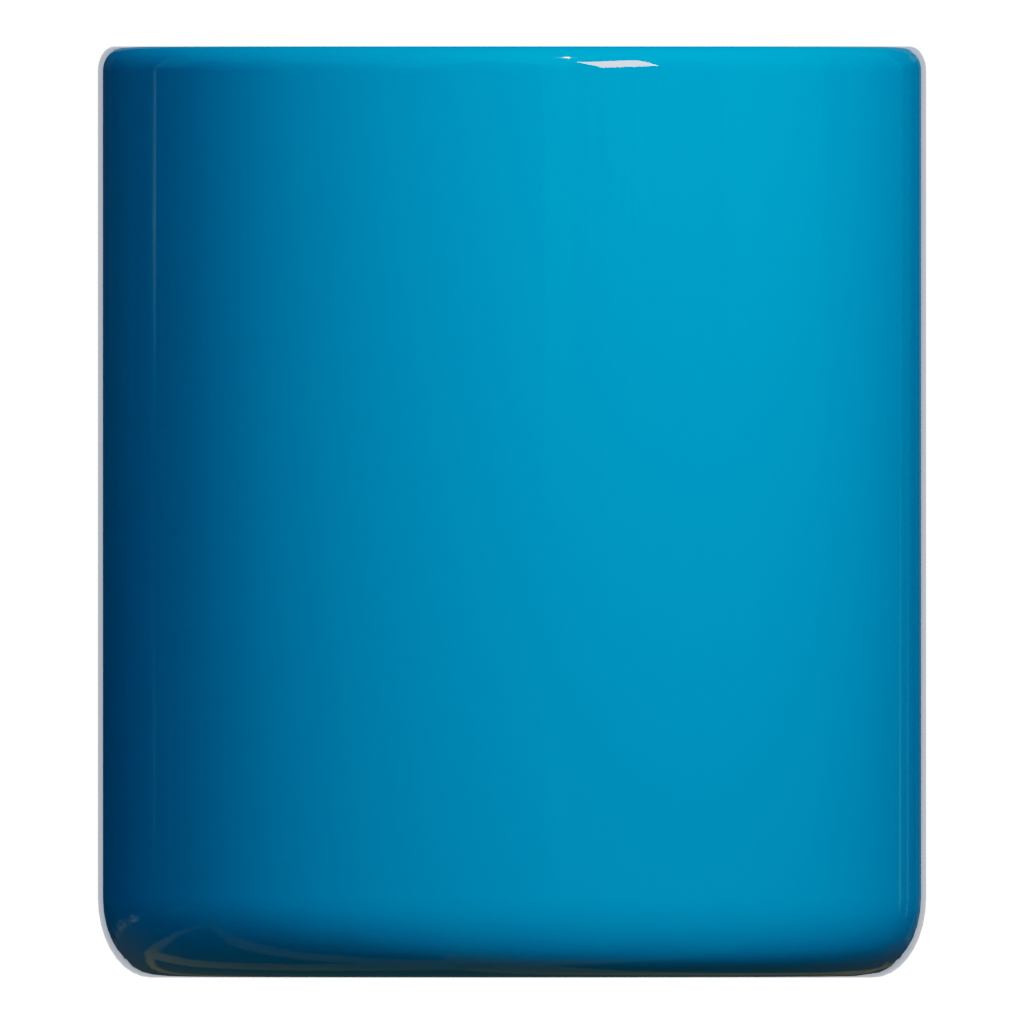 Back view of the Middle Poly Mug 3D model