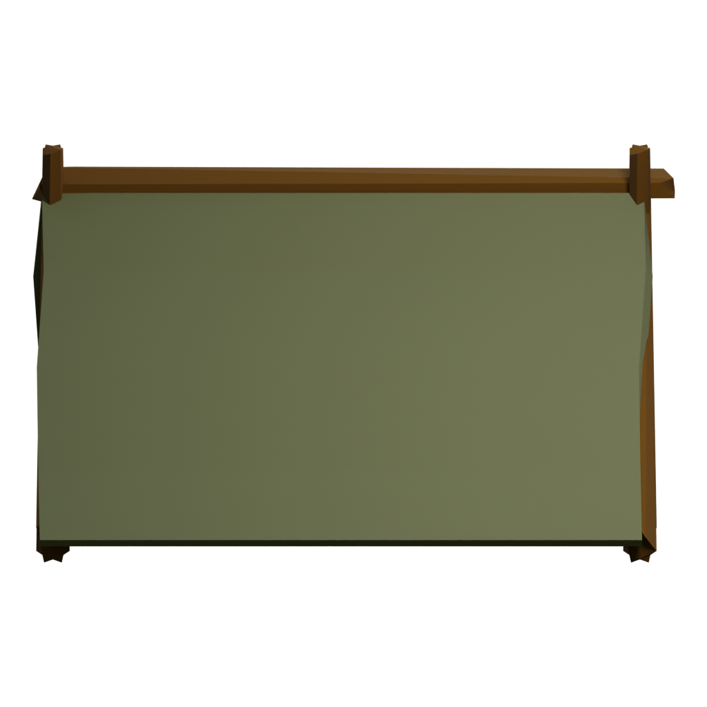 Right view of the Camp 3D model