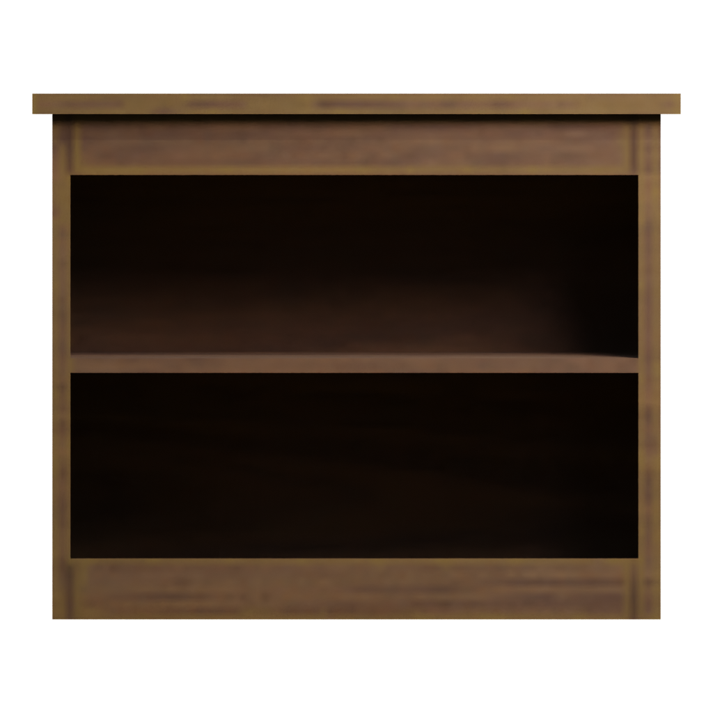 Front view of the Table 3D model