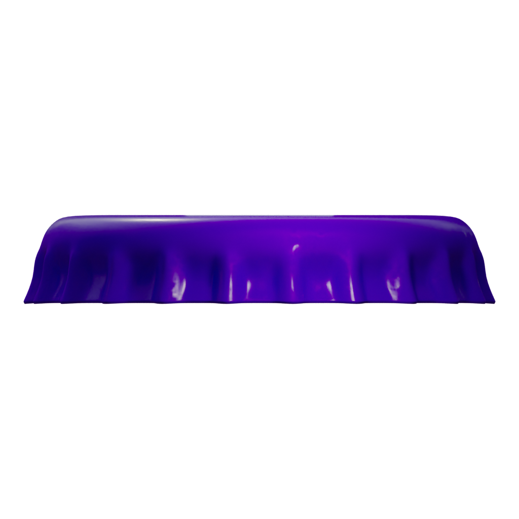 Left view of the Tapa De Botella 3D model