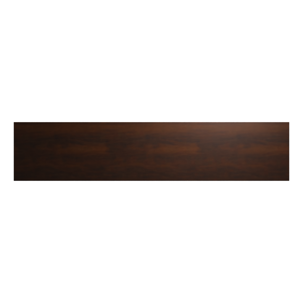 Top view of the Modern Wooden Cabinet 3D model