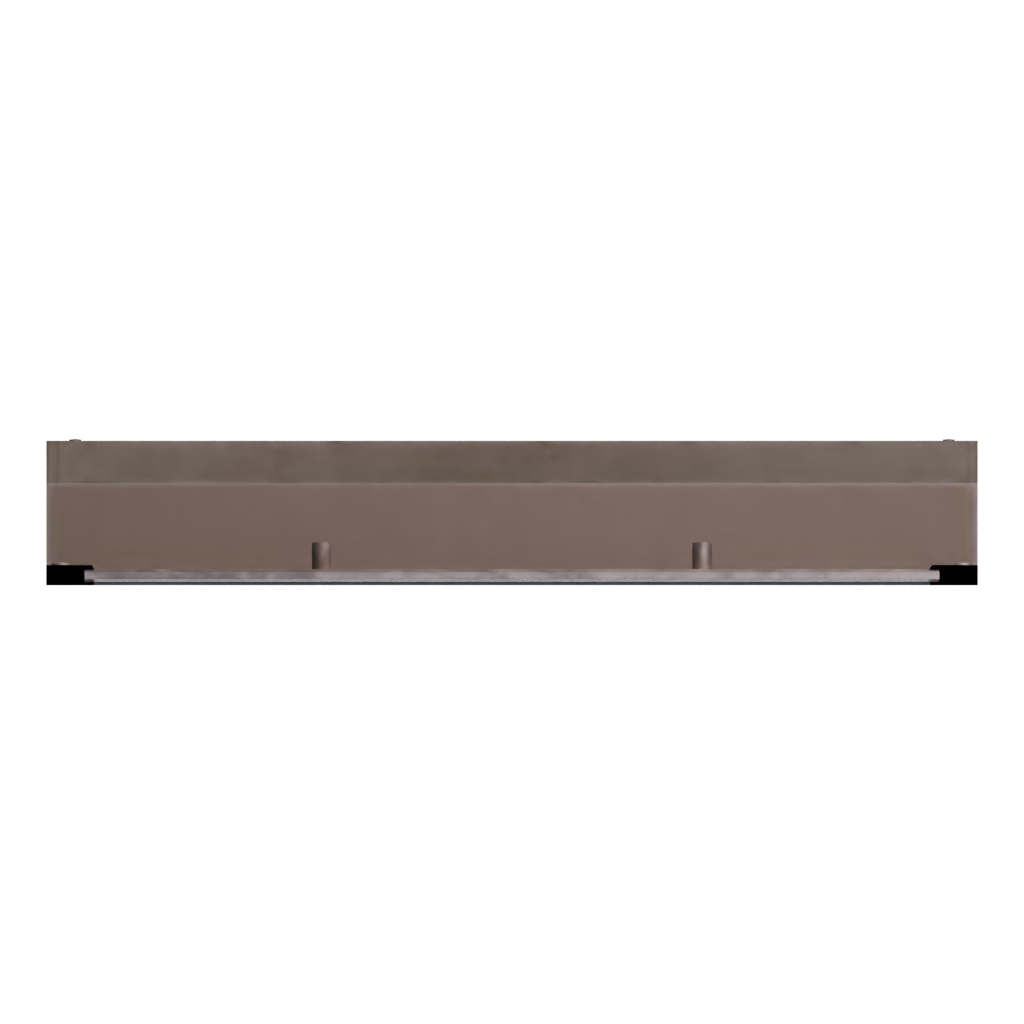 Bottom view of the Rollershutter Window 3D model