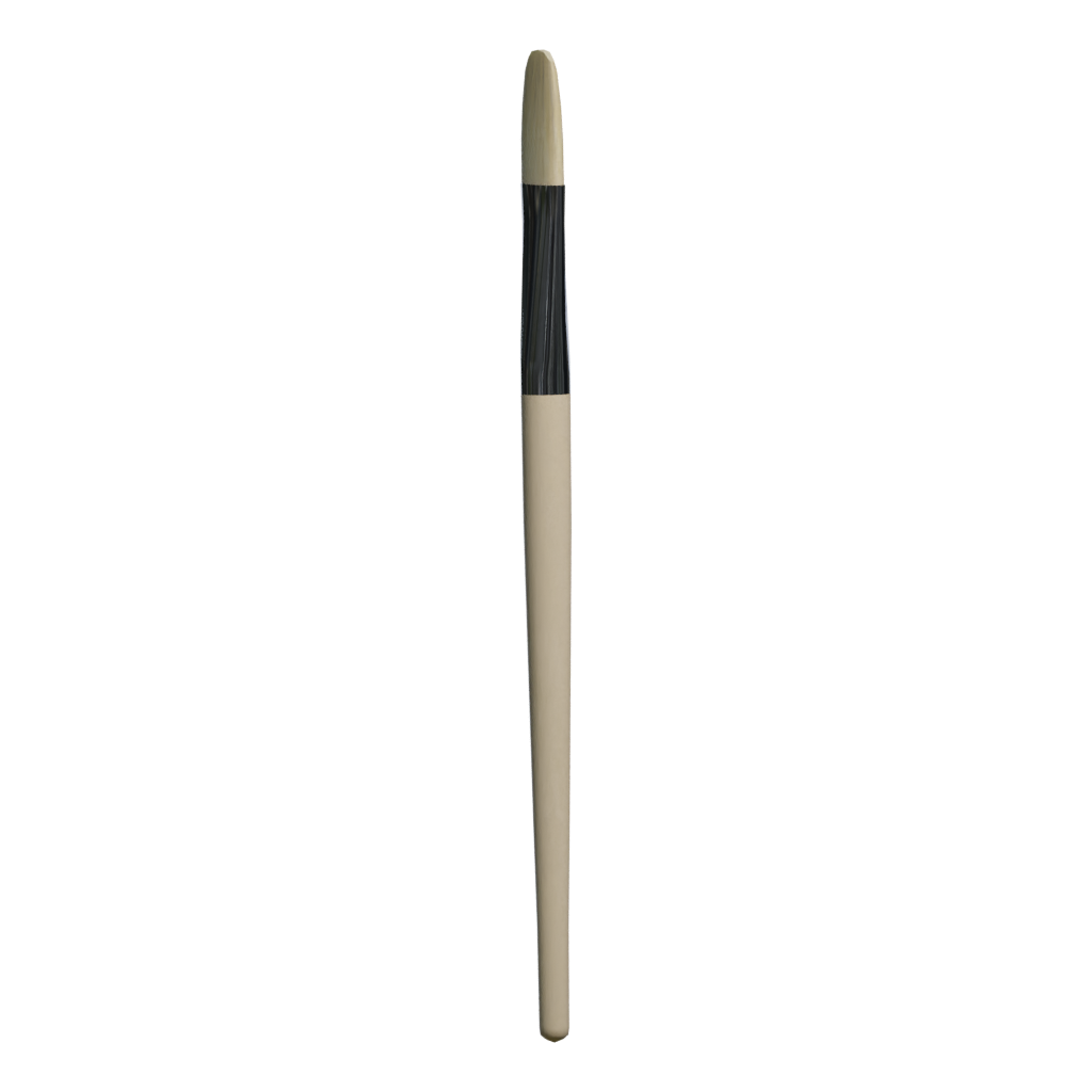 Back view of the Paintbrush 3D model