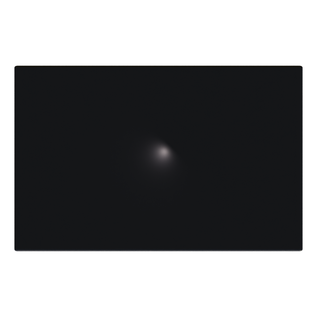 Bottom view of the Pen 3D model