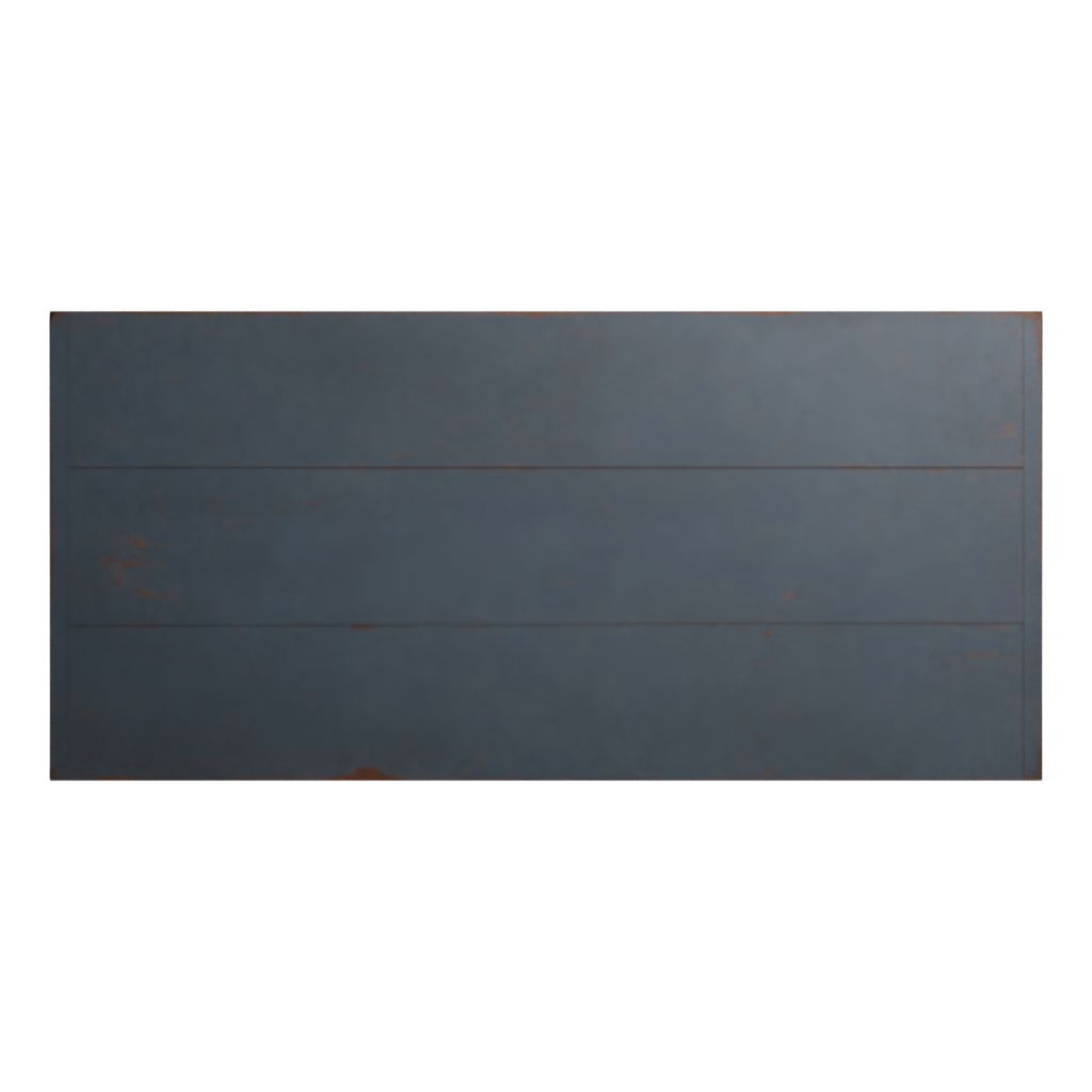 Top view of the Painted Wooden Table 3D model