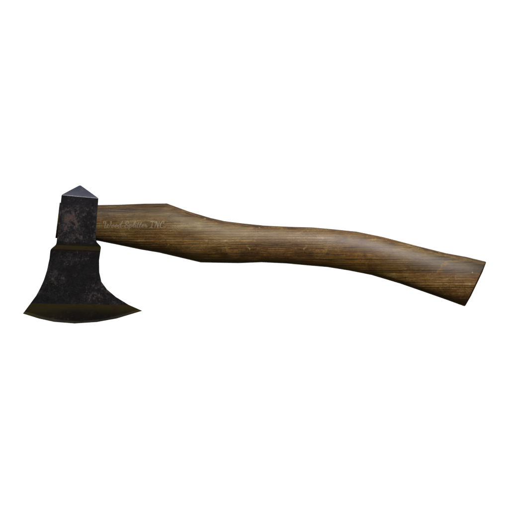 Back view of the Maoldaxe 3D model