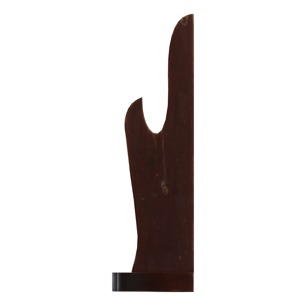 Left view of the Katana Stand 3D model