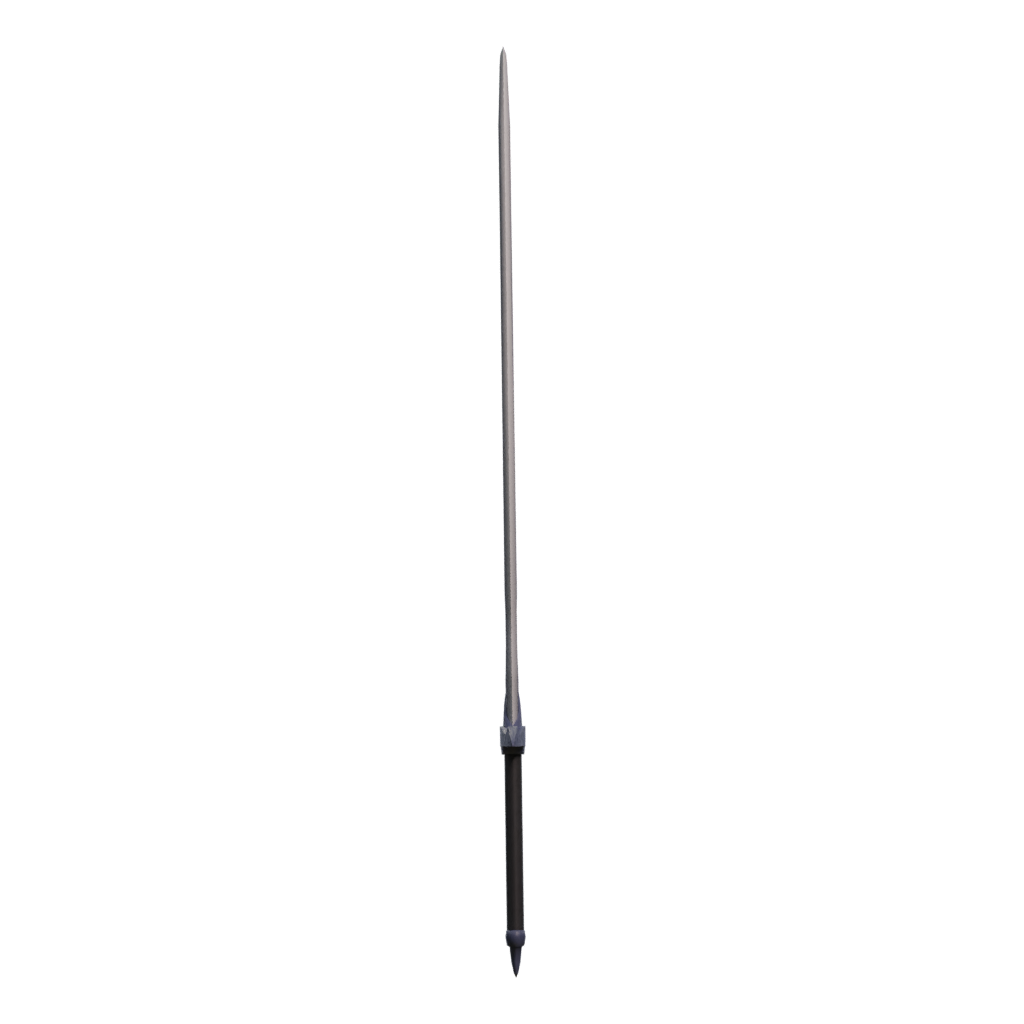 Left view of the Tempered Sword From SAO 3D model