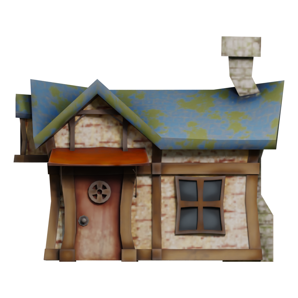 Front view of the Chouse 3D model