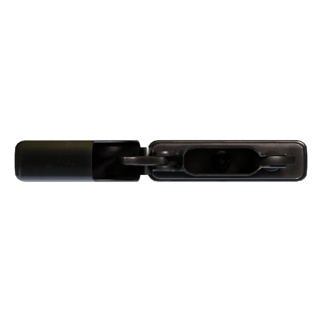 Top view of the Lighter 3D model