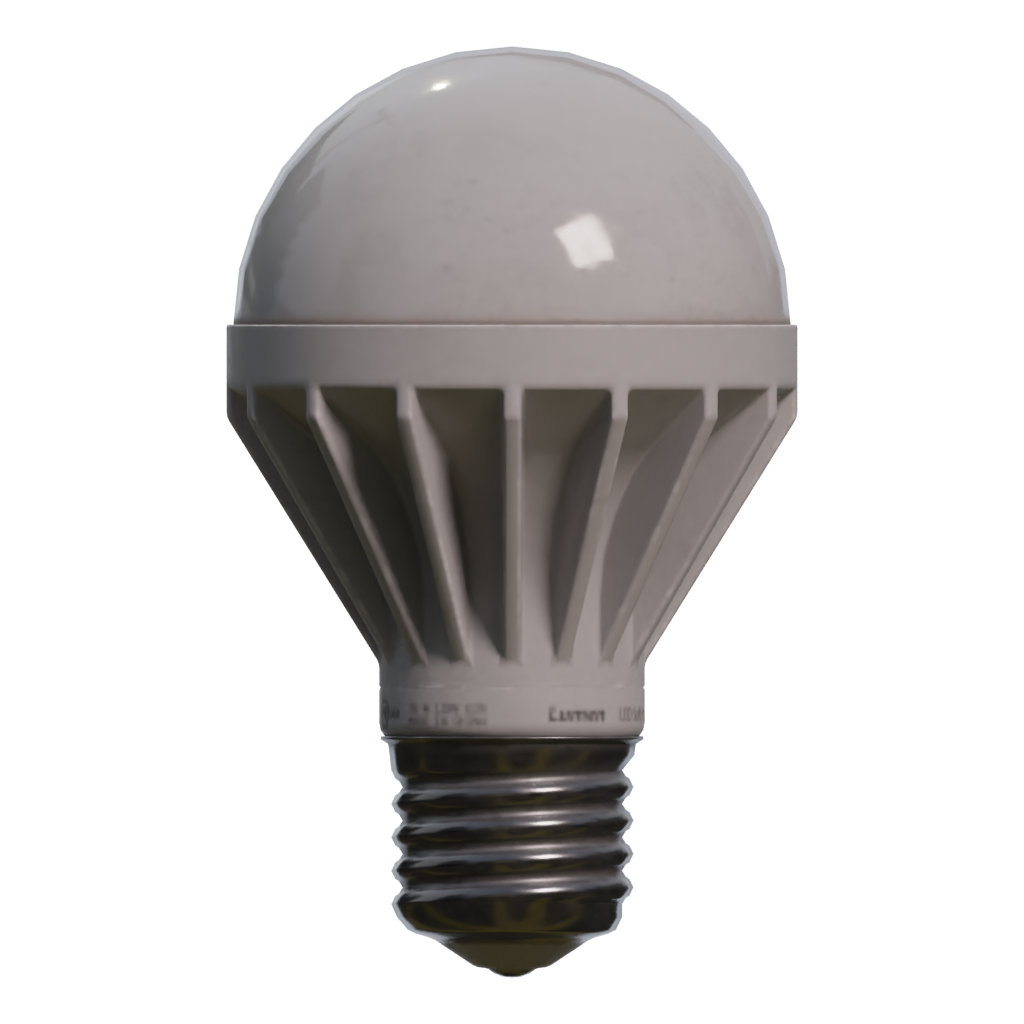 Right view of the Lightbulb Led 3D model