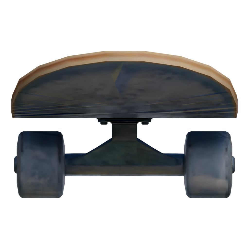 Front view of the Set Skating 3D model
