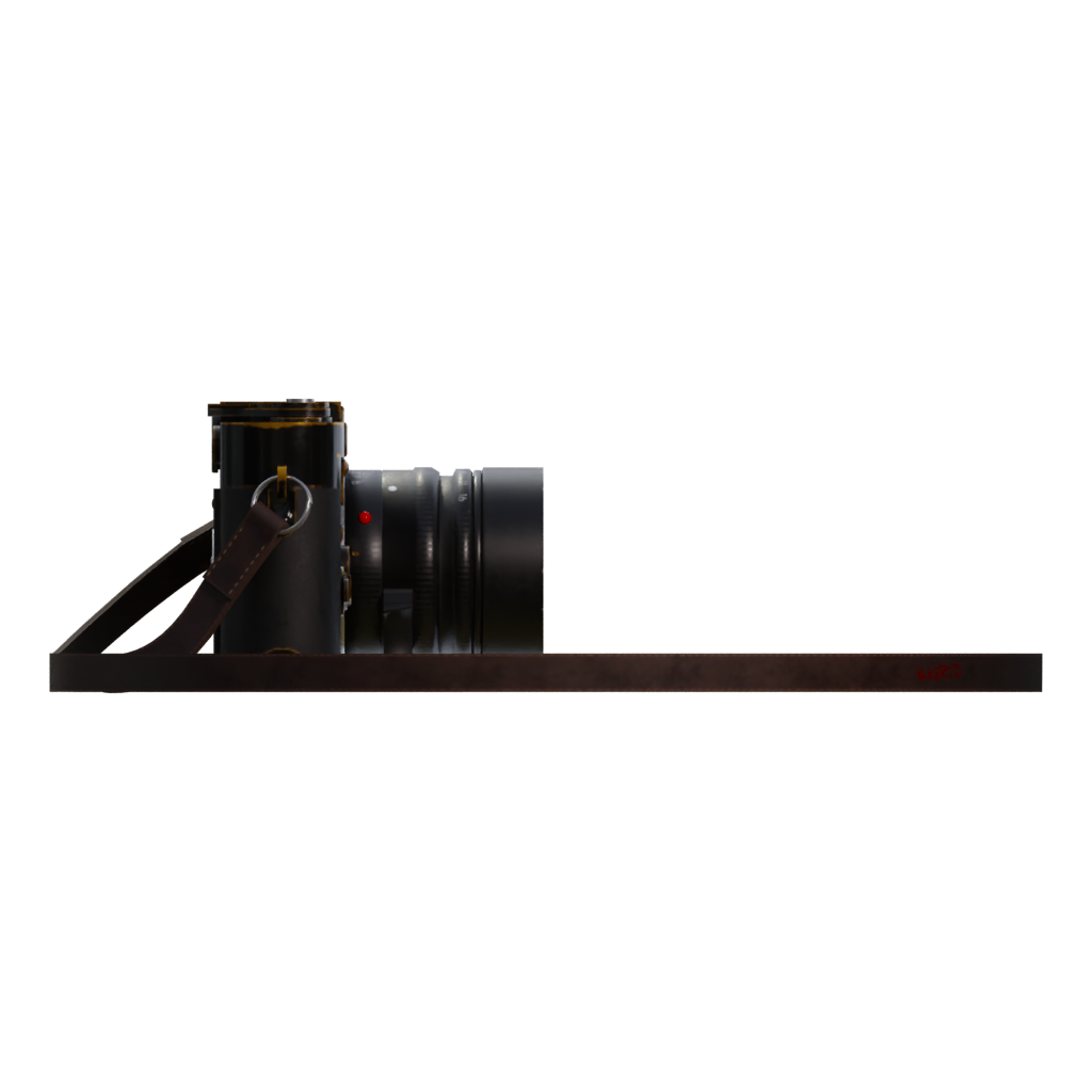 Right view of the Camera 3D model