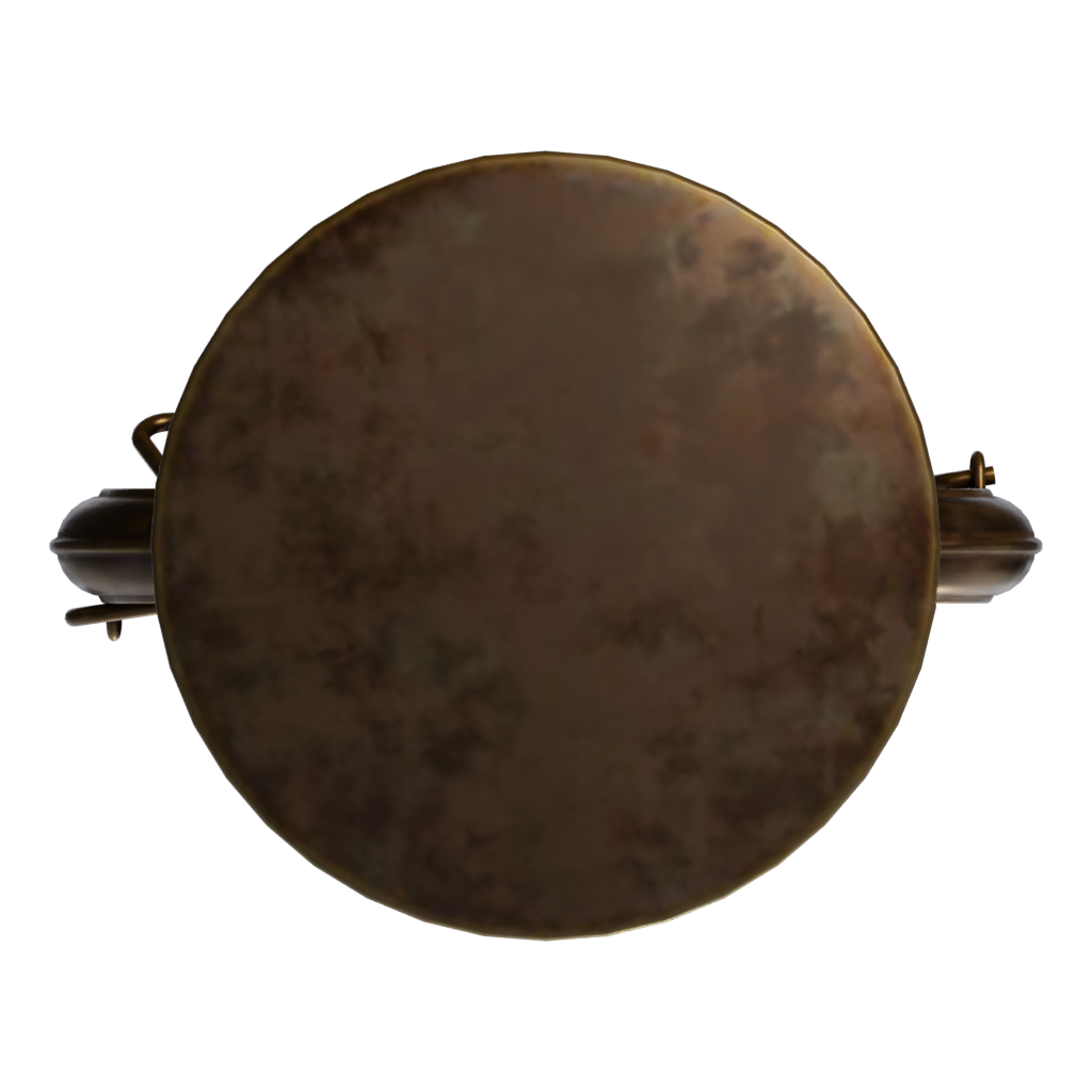 Bottom view of the Lantern 3D model