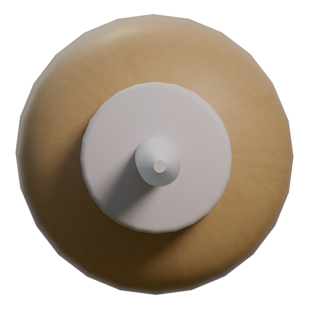 Right view of the CC0 3D model