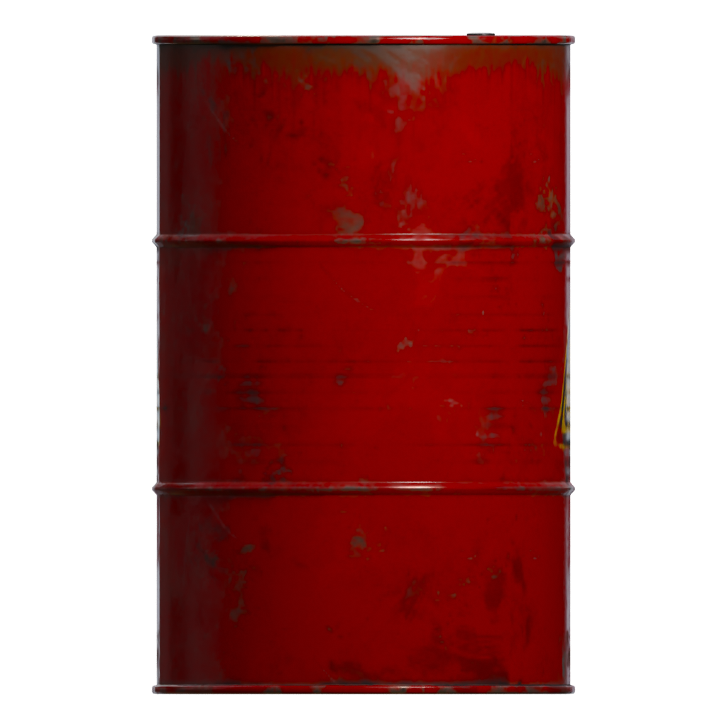 Right view of the Barrel 3D model