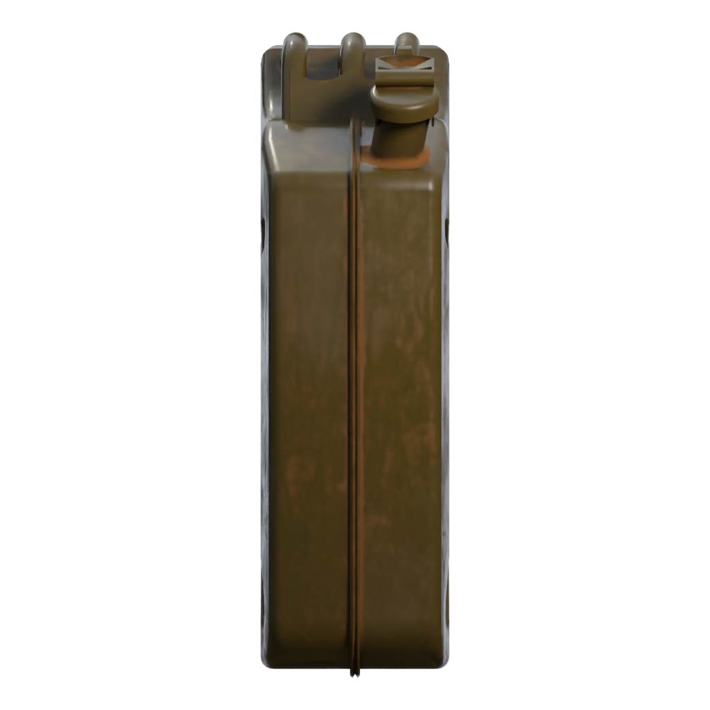 Right view of the Fuel Canister 3D model