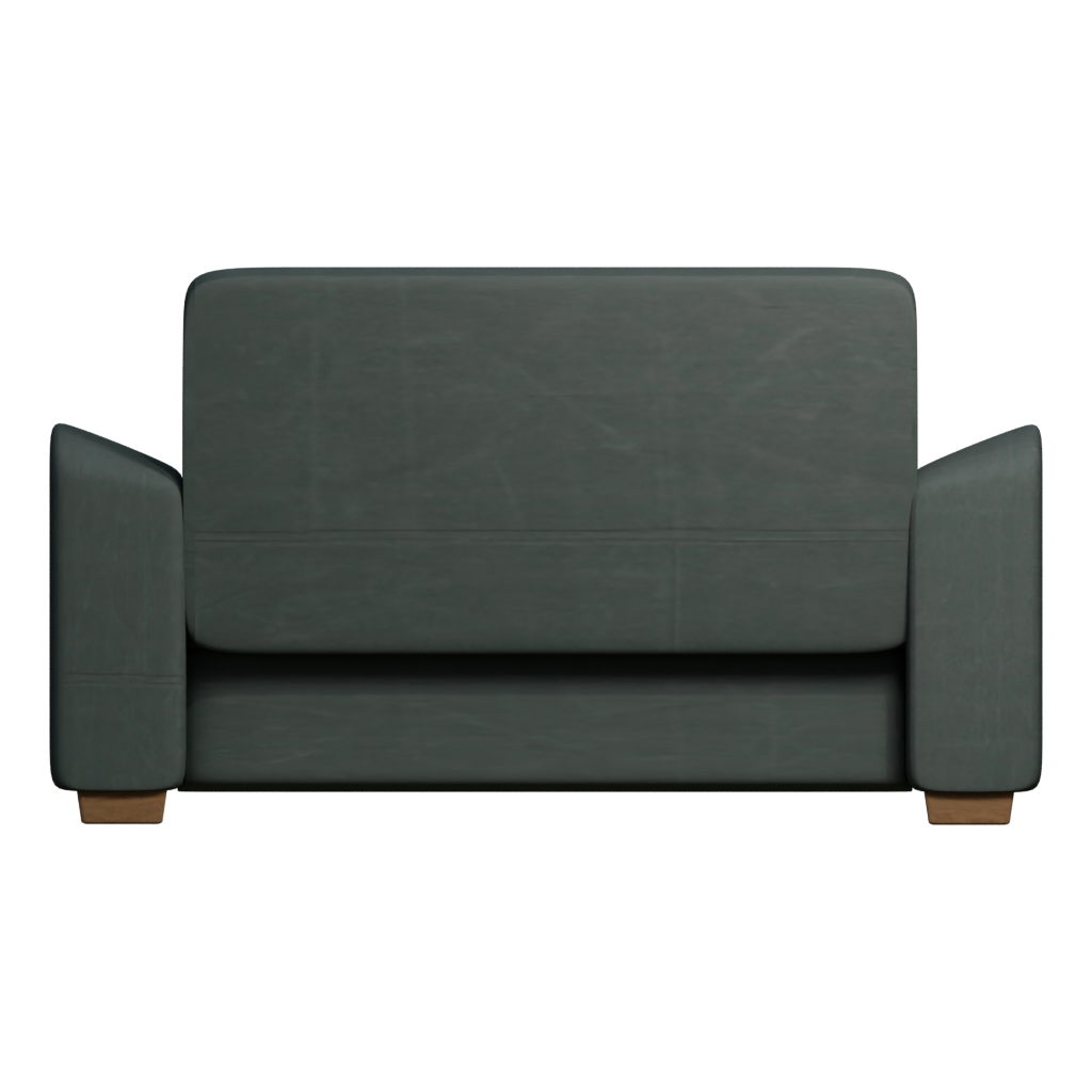 Back view of the Sofa 3D model