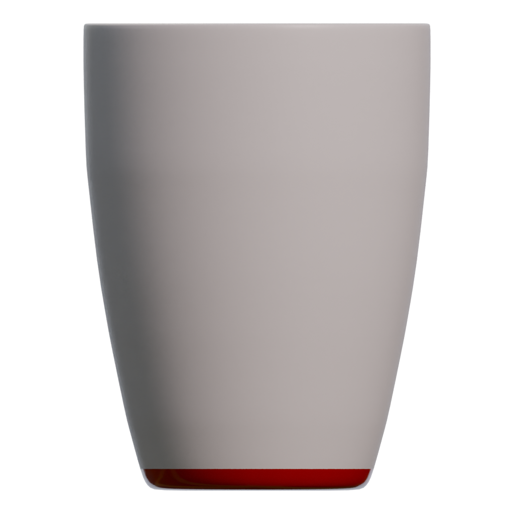 Right view of the Red Mug 3D model