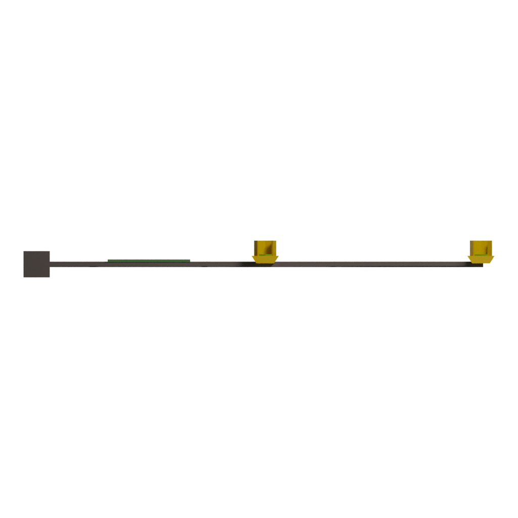 Bottom view of the Traffic Light 3D model