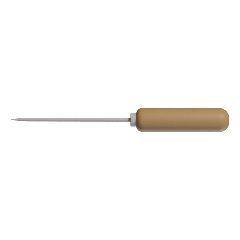 Bottom view of the CC0 3D model
