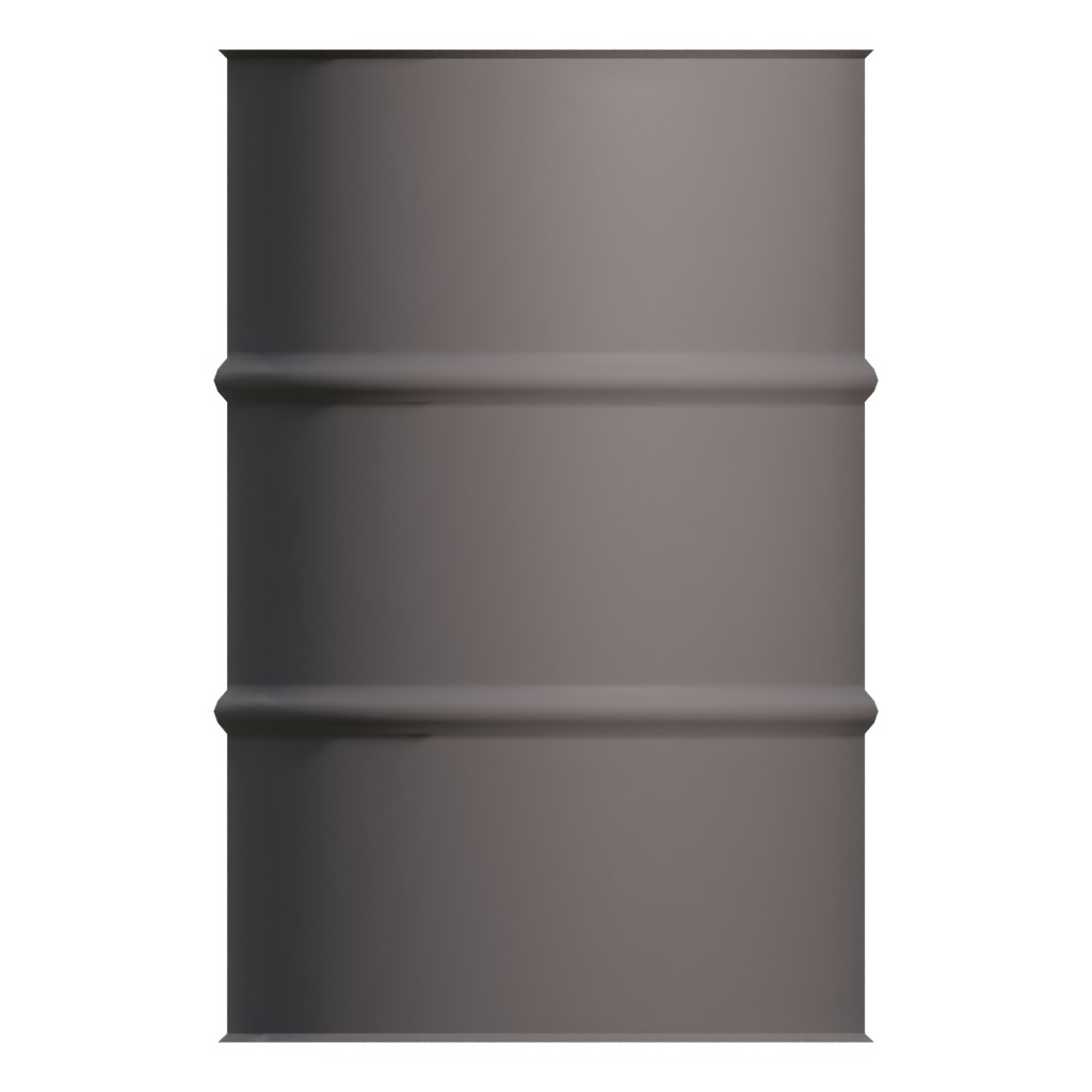 Right view of the Barrel 3D model