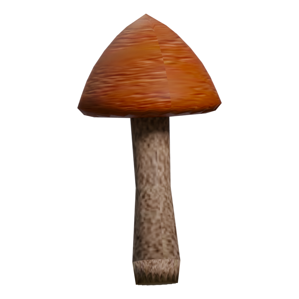 Left view of the Mushroom 00016 3D model