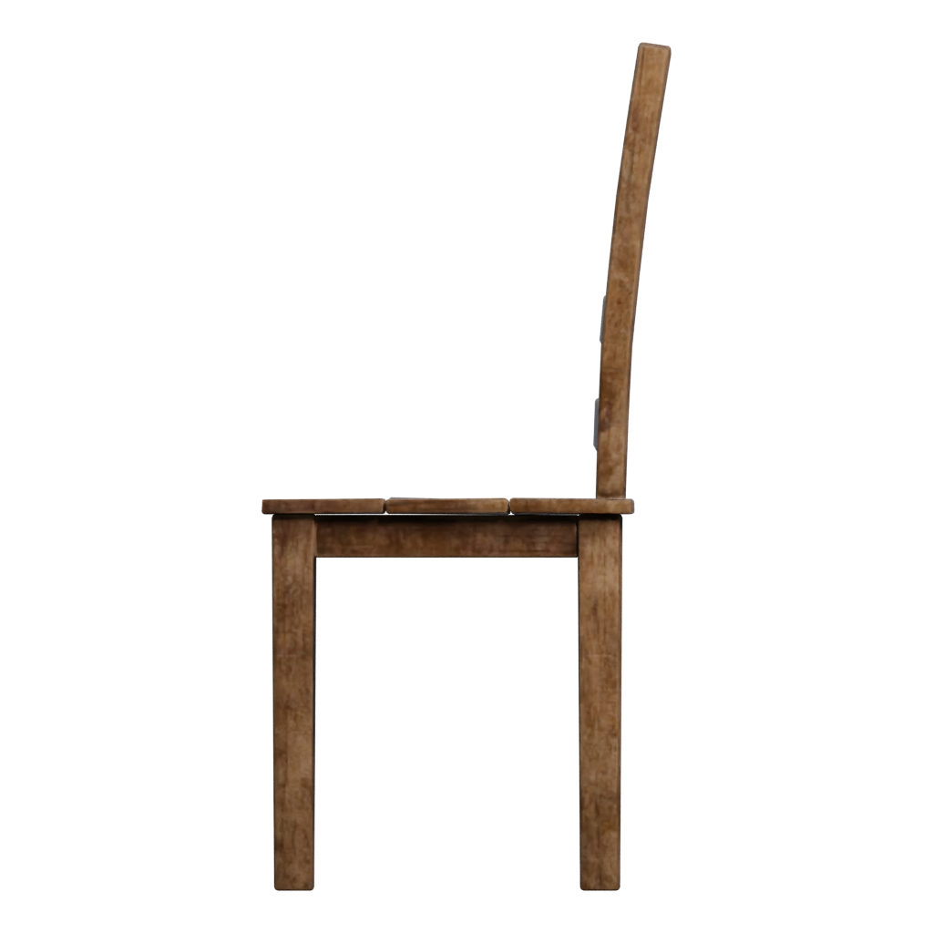 Left view of the Chair 3D model