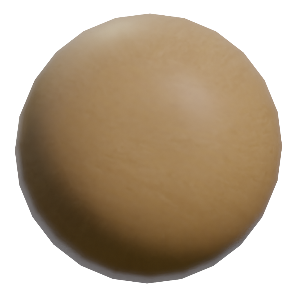 Left view of the CC0 3D model