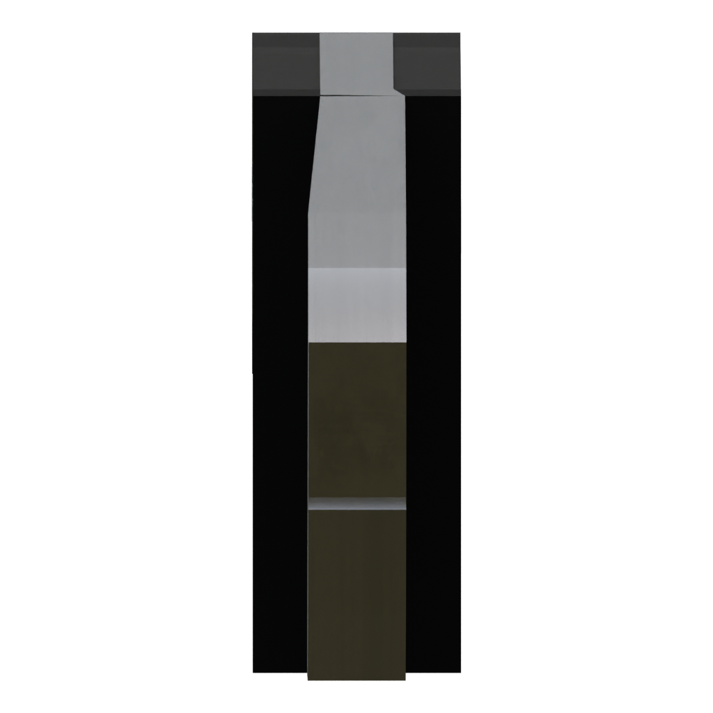 Right view of the Kitchen Knife 3D model