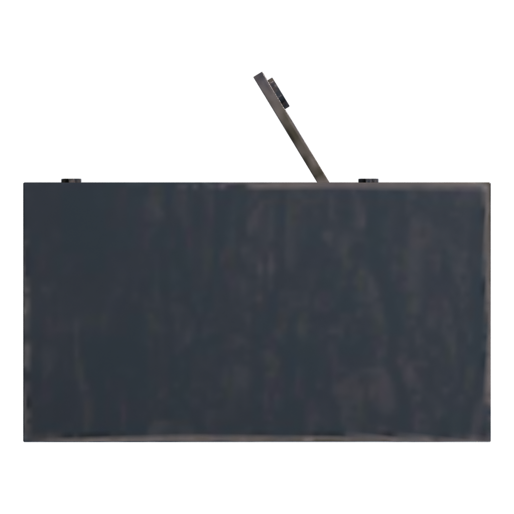 Bottom view of the Locker 3D model