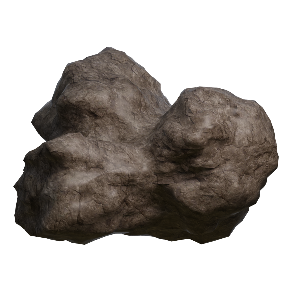 Front view of the Bodes Stone Colection 1 3D model