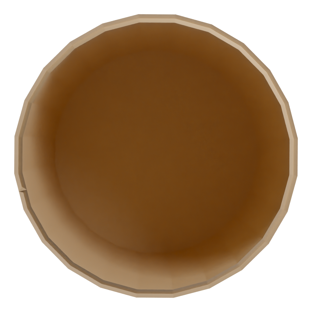 Top view of the Say No Disposable Plastic 3D model