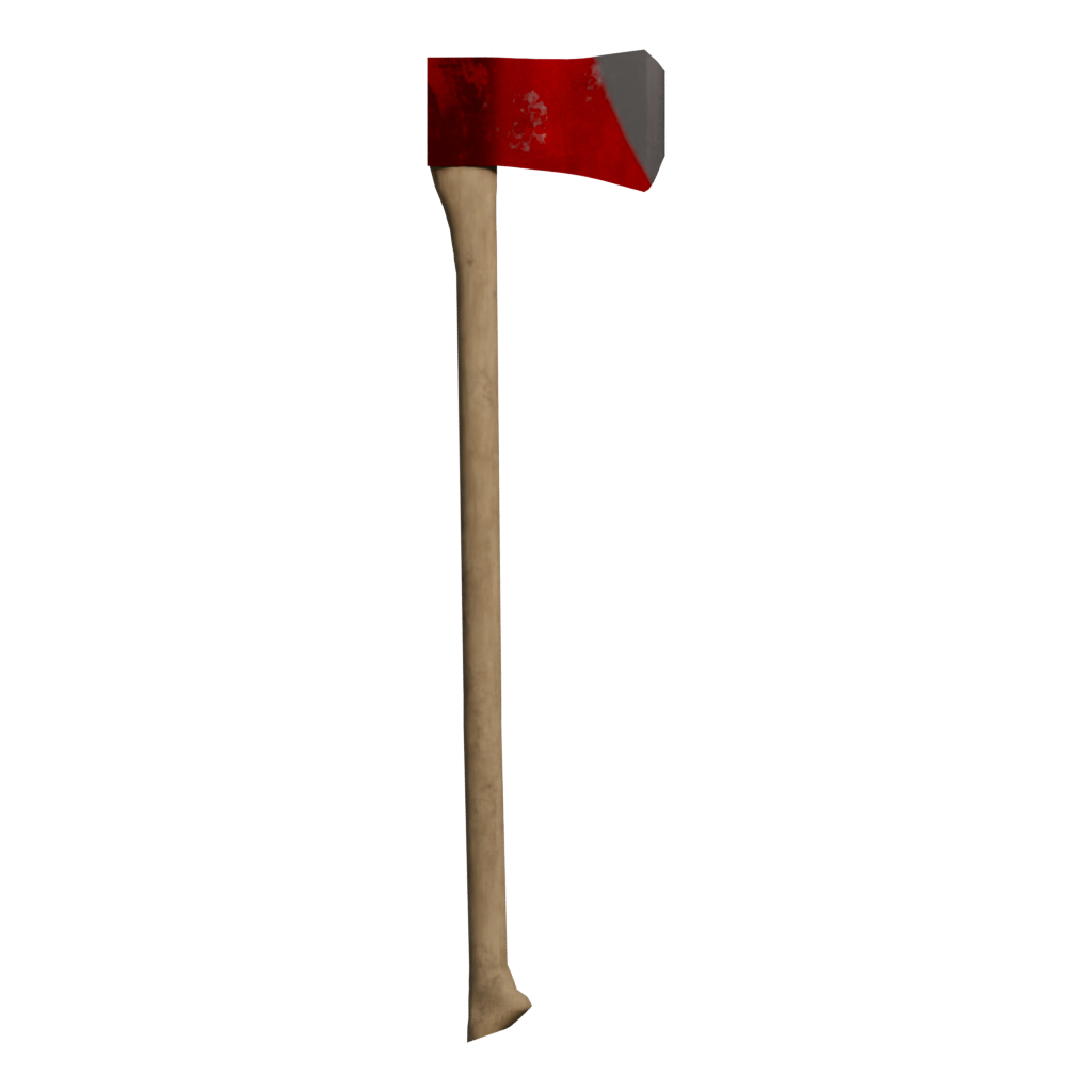 Back view of the Fireaxe 3D model