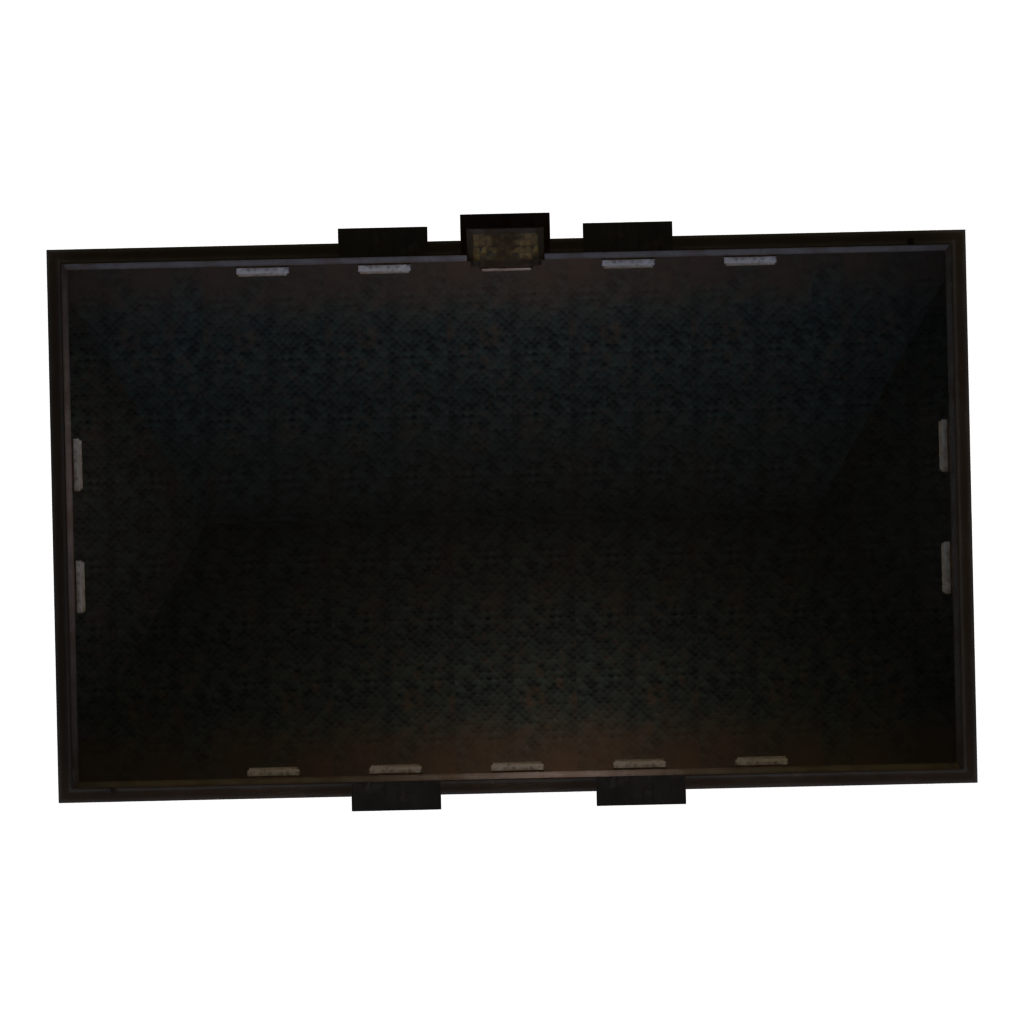 Bottom view of the 1960S Building 3D model