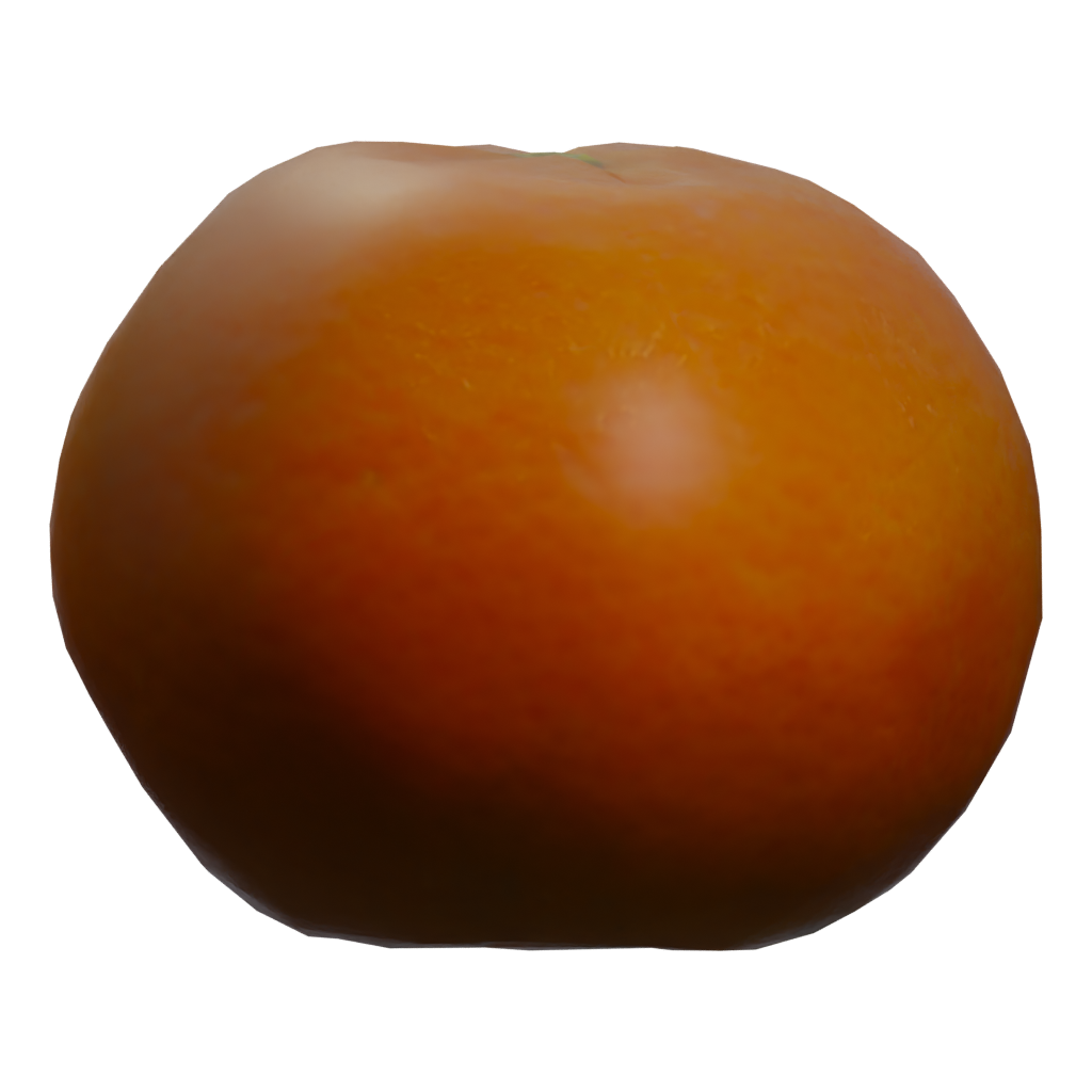 Right view of the Greyfruit 3D model