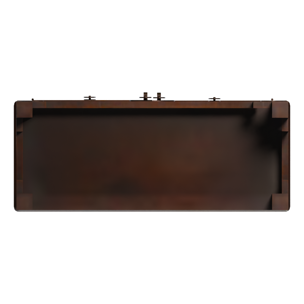 Bottom view of the Chinese Cabinet 3D model