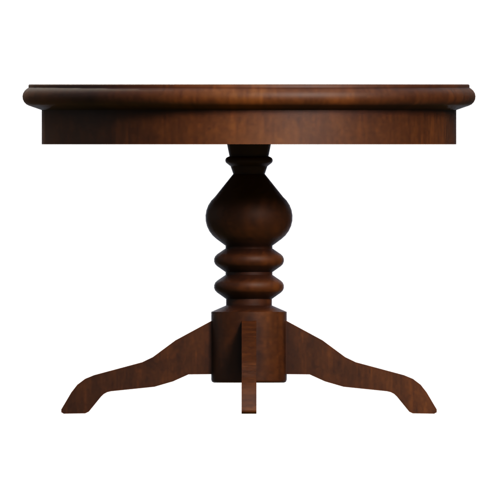 Left view of the Table 3D model