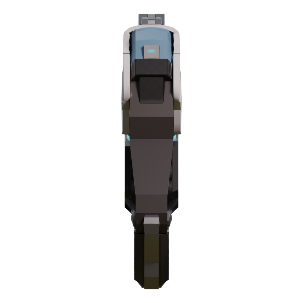 Left view of the Scifi 3D model