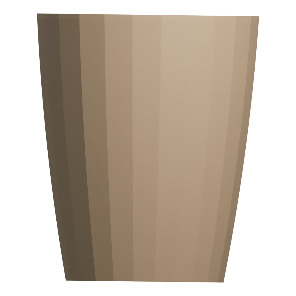 Right view of the Say No Disposable Plastic 3D model