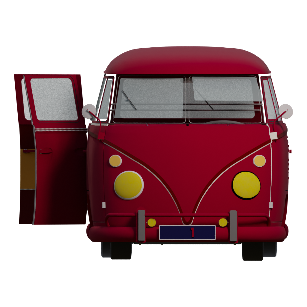 Right view of the Combi Geometry 3D model