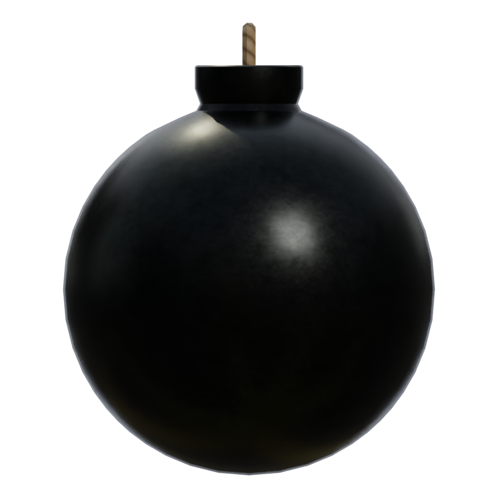 Right view of the Bomb 3D model