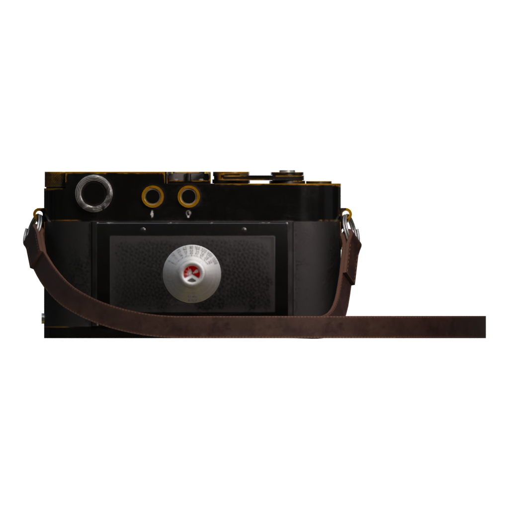 Back view of the Camera 3D model