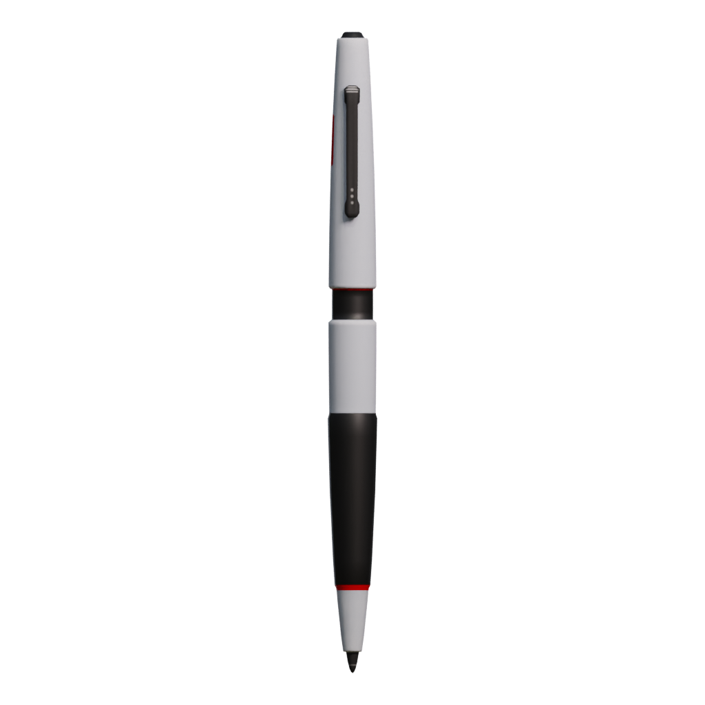 Back view of the Japanese Torpedo Type 93 3D model
